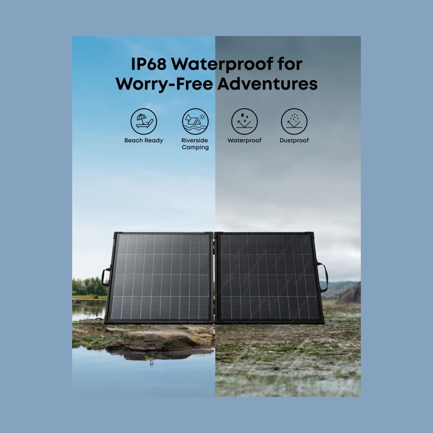 Anker 200 | Anker Solix | SOLIX PS200 | Bifacial Portable Solar Panel