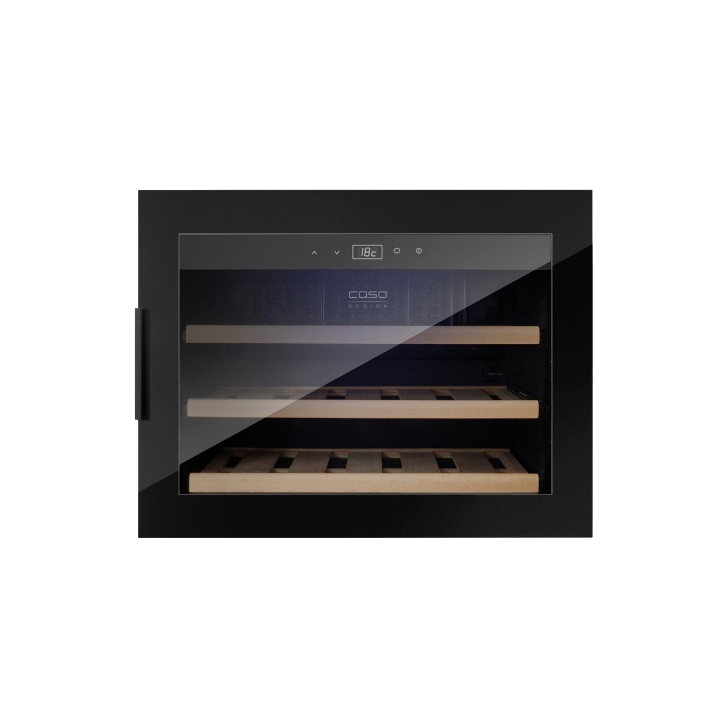 Caso | Wine cooler | WineSafe 18 EB | Energy efficiency class G | Built-in | Bottles capacity 18 bottles | Cooling type Compress