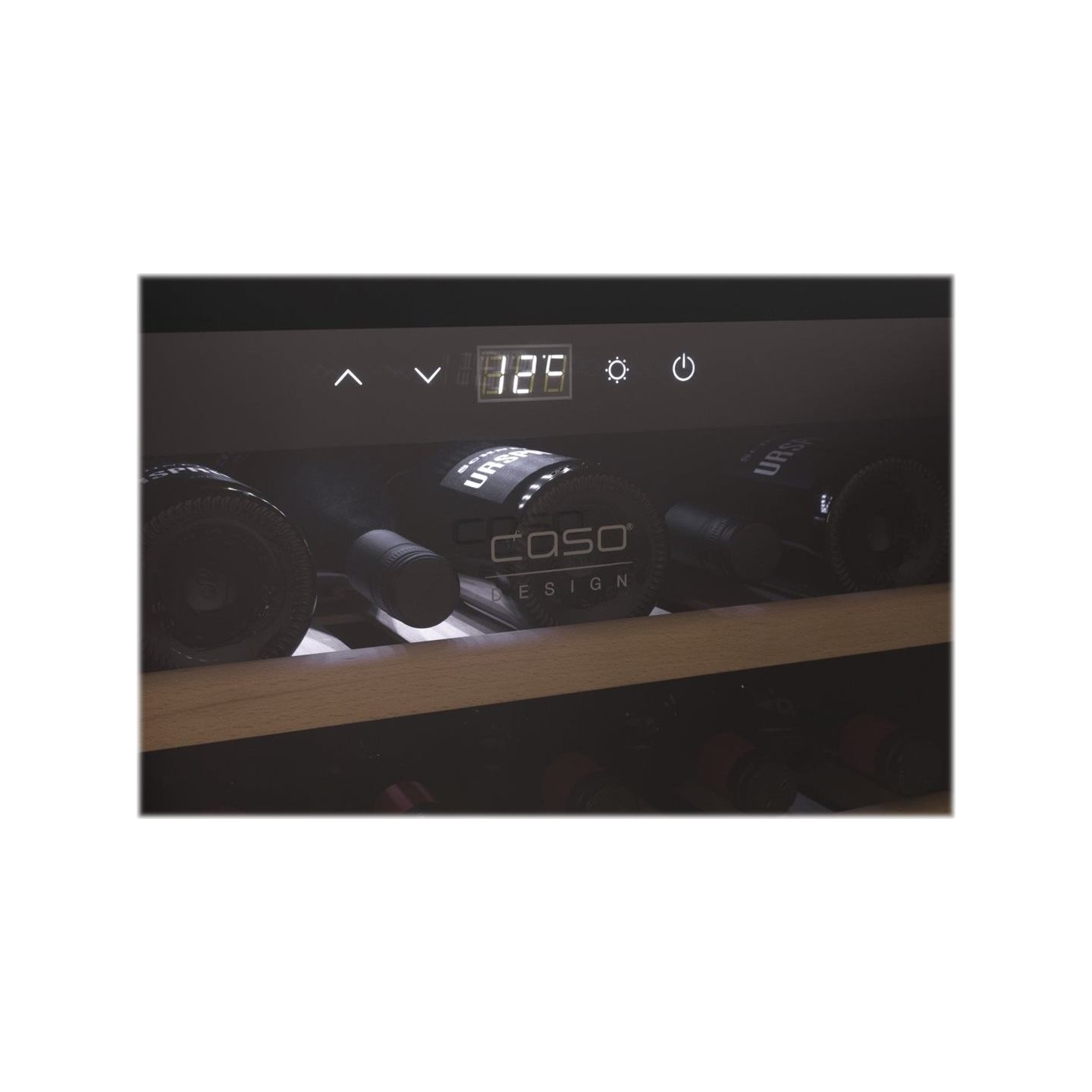 Caso | Wine cooler | WineSafe 18 EB | Energy efficiency class G | Built-in | Bottles capacity 18 bottles | Cooling type Compress