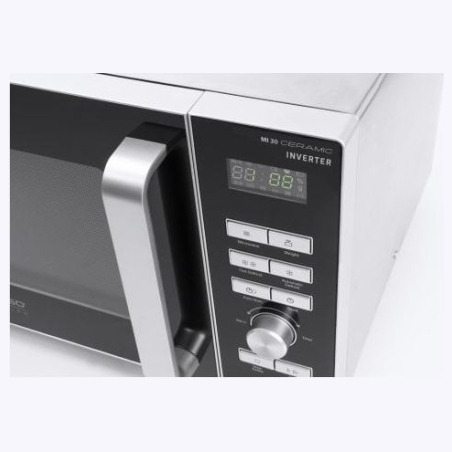 Caso | Ceramic Inverter Microwave | MI 30 | Free standing | 30 L | 1000 W | Grill | Black