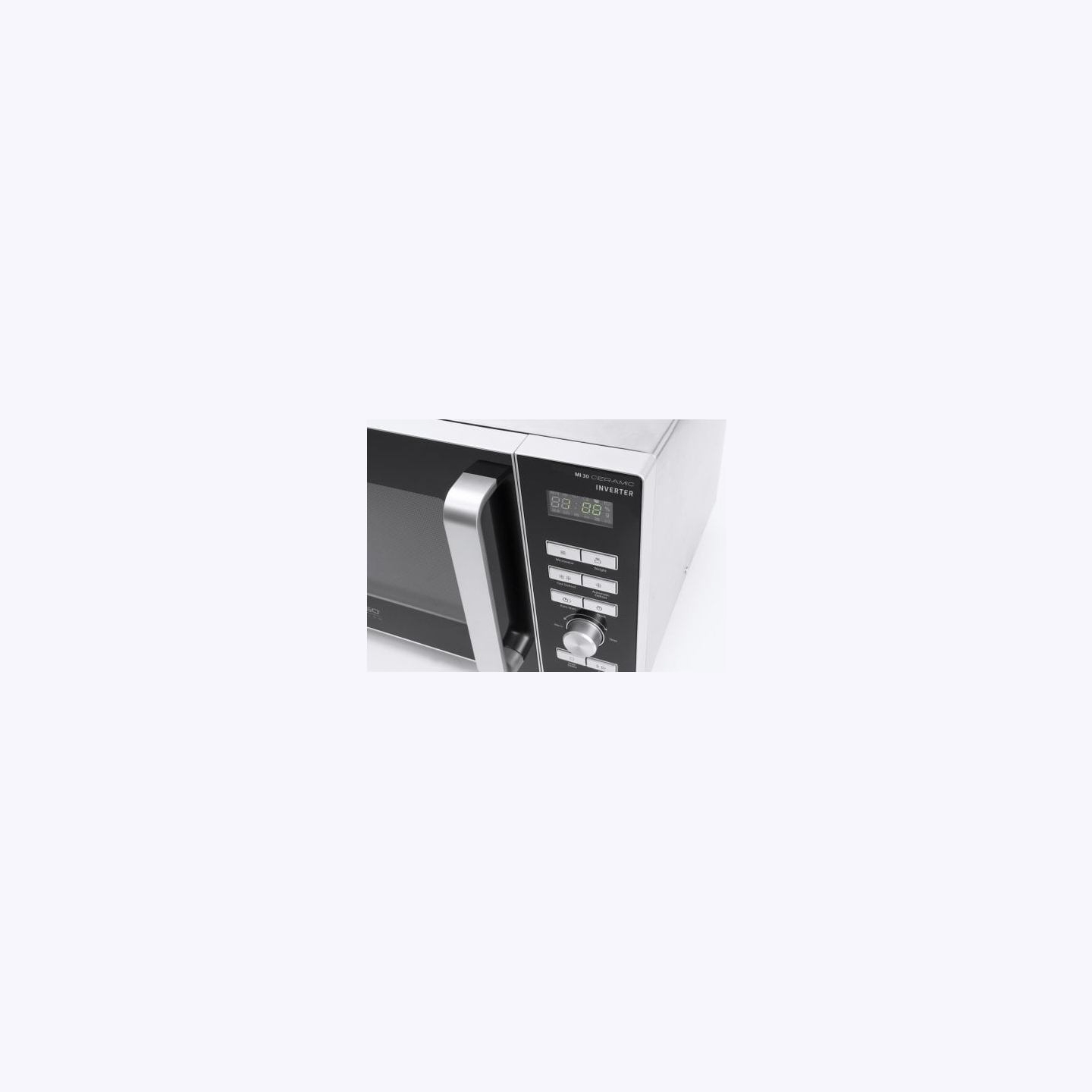 Caso | Ceramic Inverter Microwave | MI 30 | Free standing | 30 L | 1000 W | Grill | Black