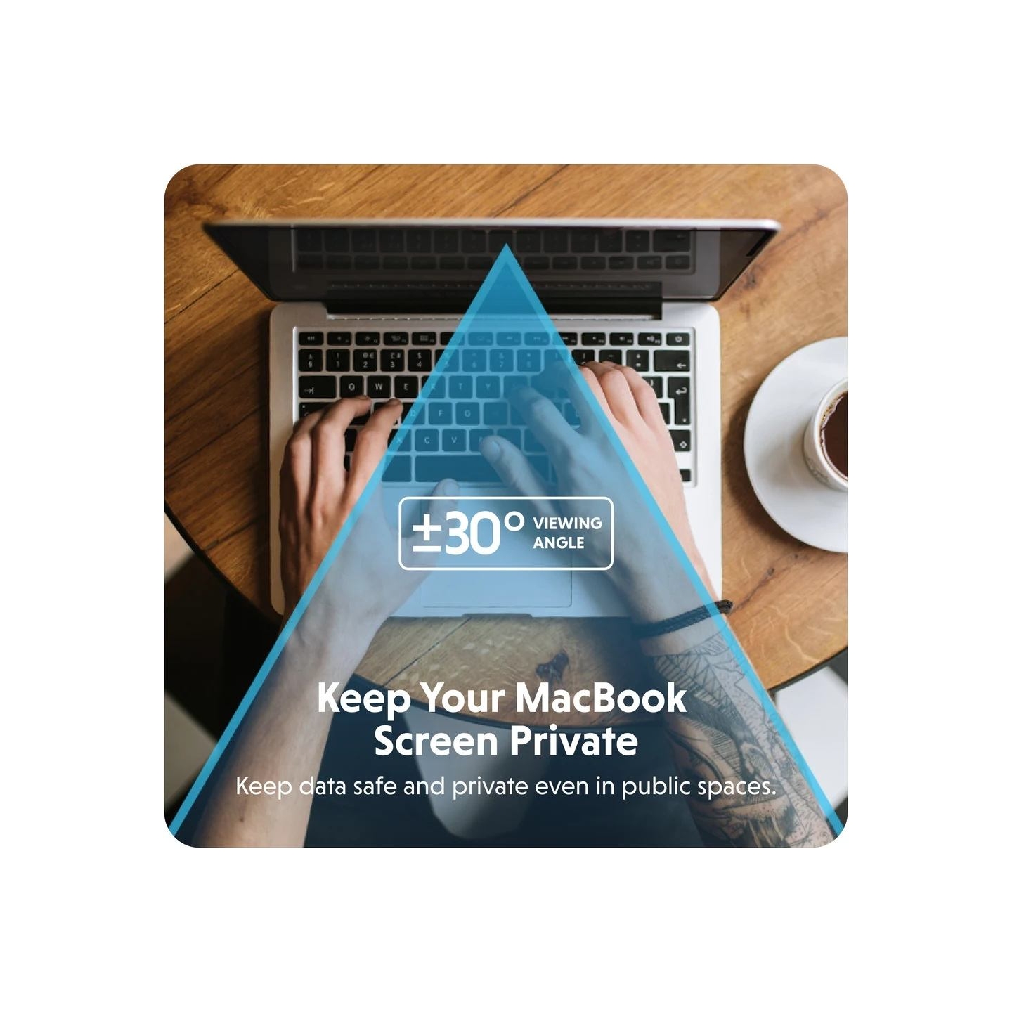 Hyper | HyperShield Magnetic Privacy Screen for MacBook Pro 14"