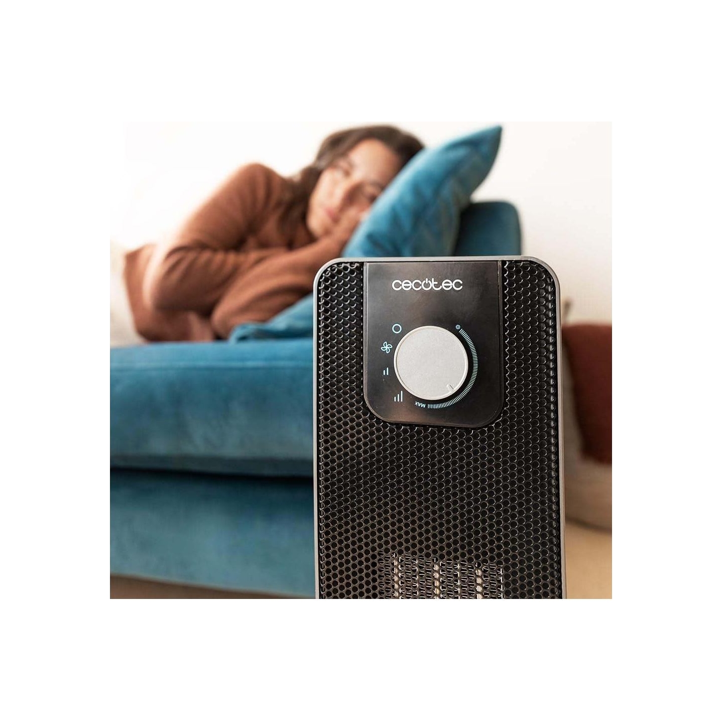 Cecotec ReadyWarm 2000 Max Ceramic Rotate | Ceramic Heater | 2000 W | Number of power levels 3 | Suitable for rooms up to 20 m² 