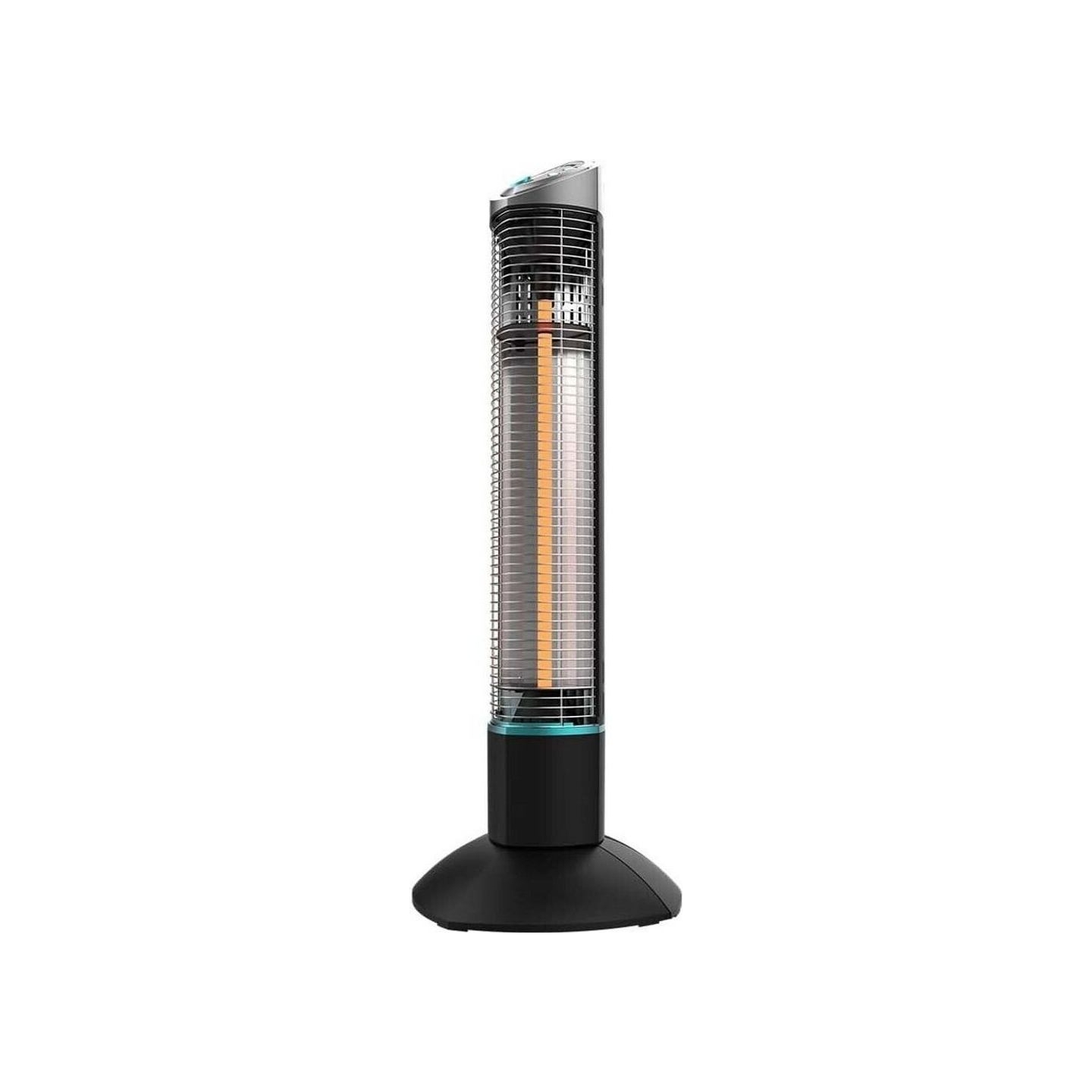 Cecotec ReadyWarm 1000 Power Tower | Halogen Heater | 1000 W | Number of power levels 2 | Black | IP55
