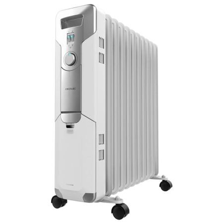 Cecotec ReadyWarm 11000 Space | Oil Radiator | 2500 W | Number of power levels 3 | Suitable for rooms up to 25 m² | White