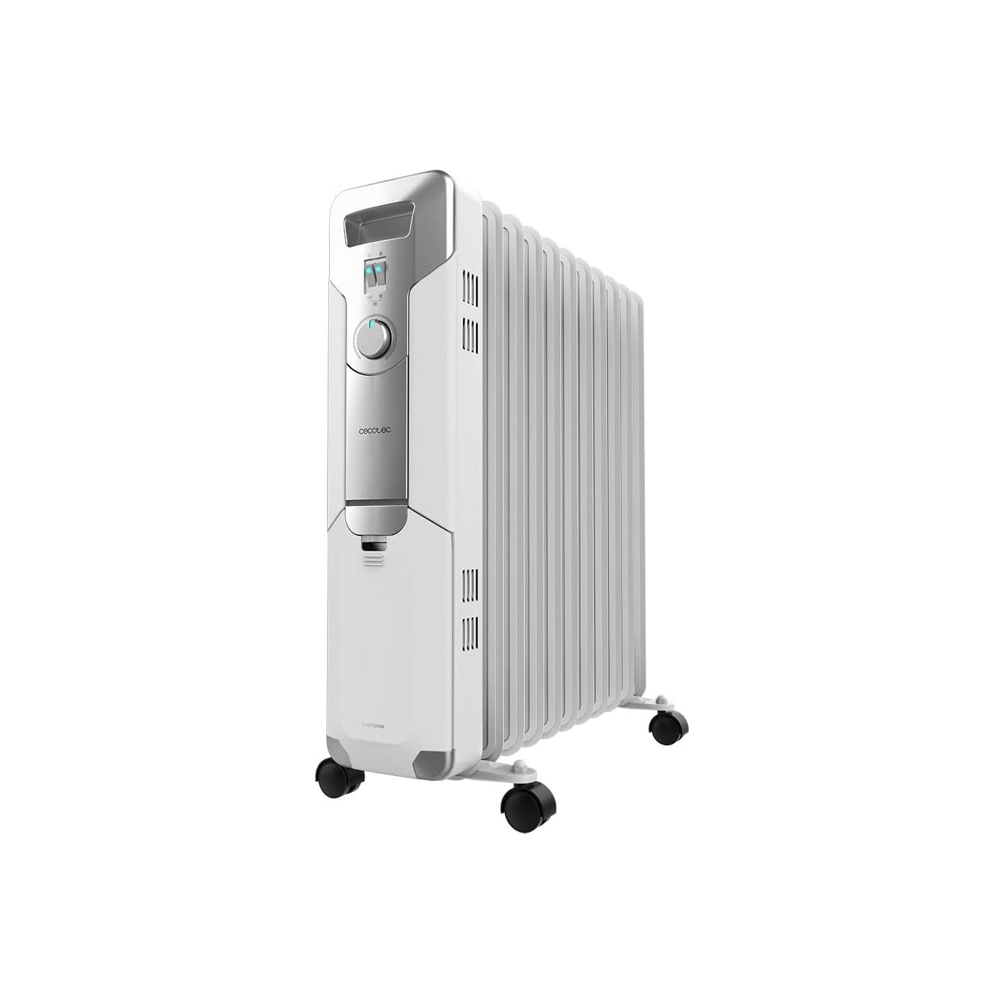 Cecotec ReadyWarm 11000 Space | Oil Radiator | 2500 W | Number of power levels 3 | Suitable for rooms up to 25 m² | White