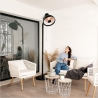 Cecotec ReadyWarm 21000 Carbon Focus | Infrared Heater | 2100 W | Number of power levels 3 | Suitable for rooms up to 20 m² | Bl