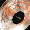 Cecotec ReadyWarm 21000 Carbon Focus | Infrared Heater | 2100 W | Number of power levels 3 | Suitable for rooms up to 20 m² | Bl