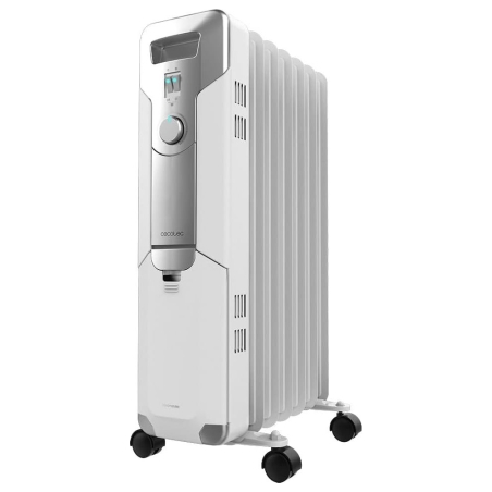 Cecotec ReadyWarm 7000 Space | Oil Radiator | 1500 W | Number of power levels 3 | Suitable for rooms up to 15 m² | White