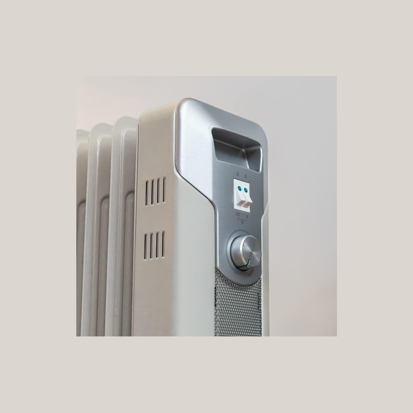 Cecotec ReadyWarm 7000 Space | Oil Radiator | 1500 W | Number of power levels 3 | Suitable for rooms up to 15 m² | White