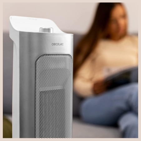 Cecotec ReadyWarm 6700 Ceramic Sky | Ceramic Heater | 2000 W | Number of power levels 3 | Suitable for rooms up to 20 m² | Suita