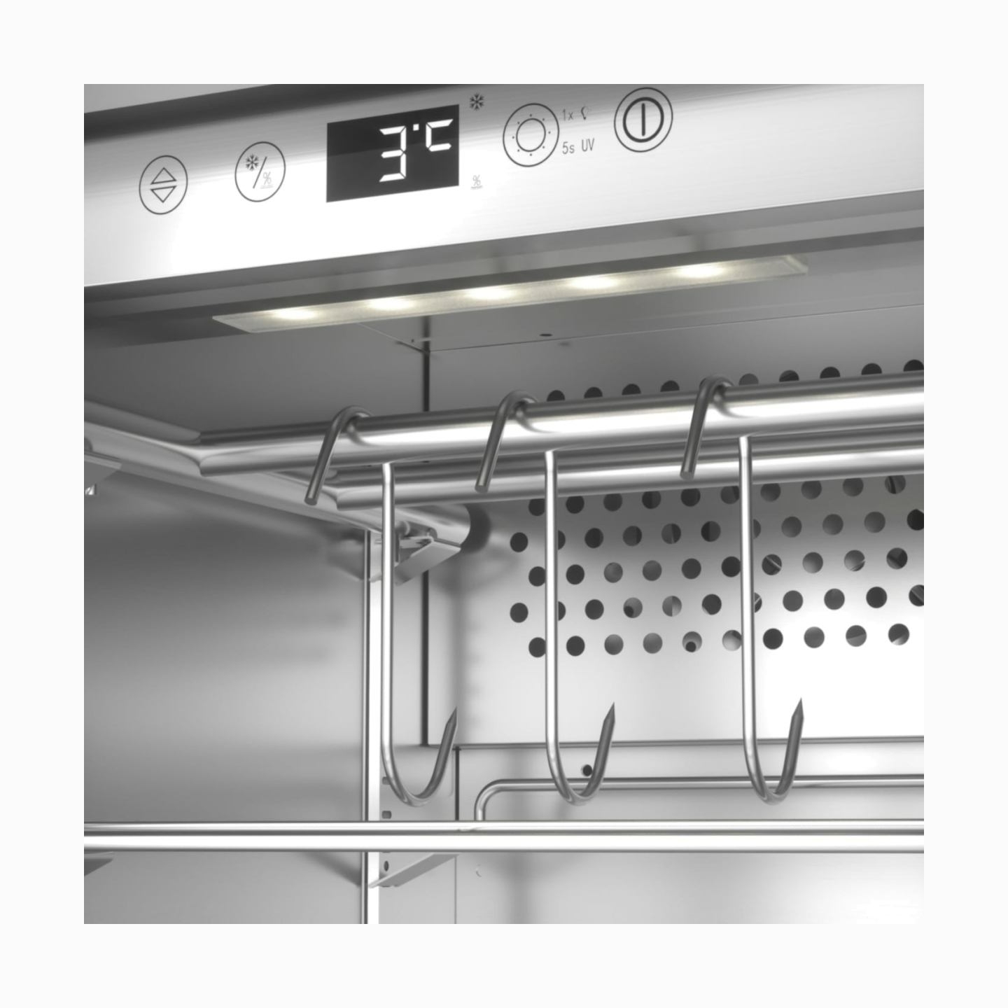 Caso | Dry aging cabinet with compressor technology | DryAged Master 63 | Energy efficiency class Not apply | Food-ageing cabine