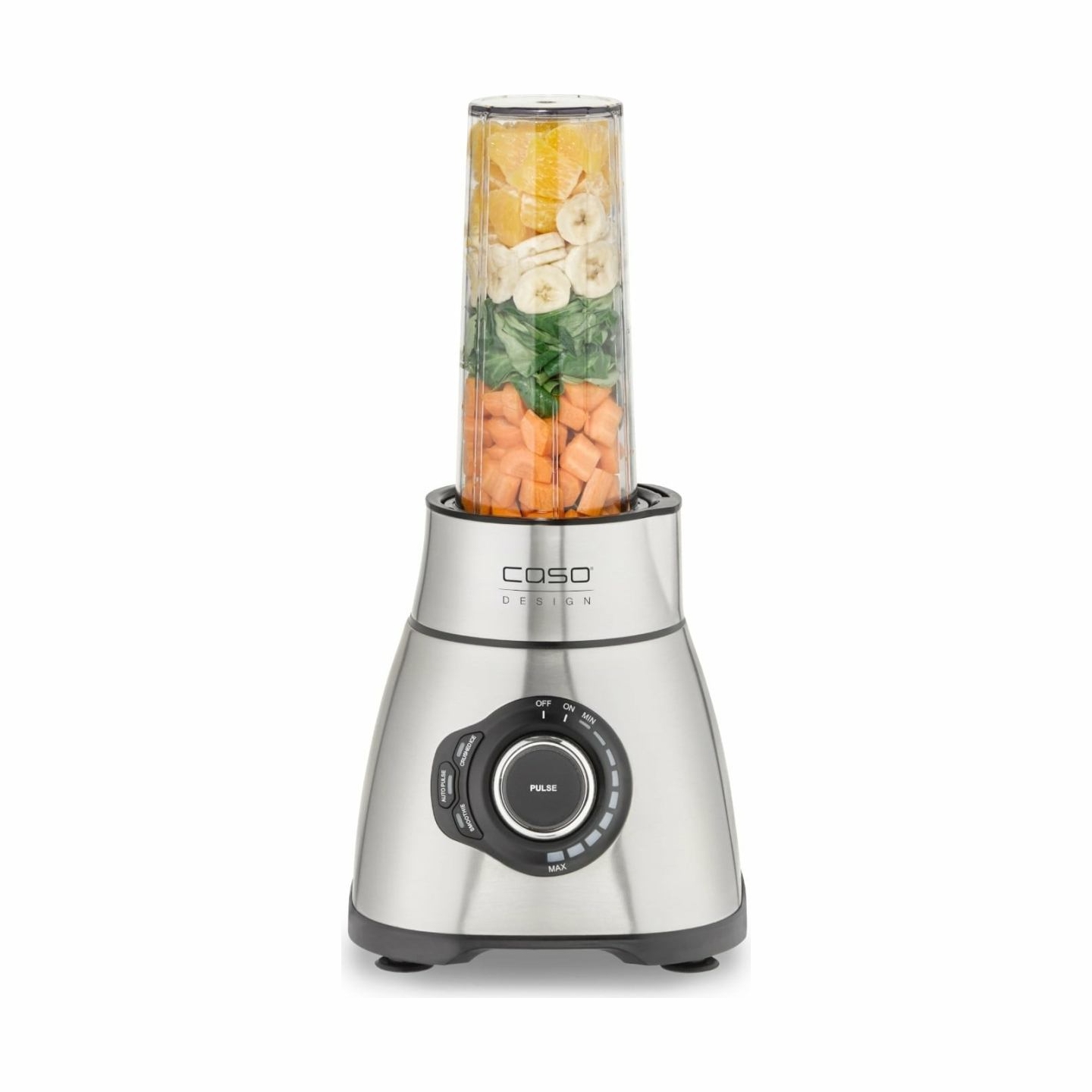 Caso | Blender | B1800 | Tabletop | 1800 W | Jar material Glass | Jar capacity 1.75 L | Ice crushing | Mini chopper | Stainless 