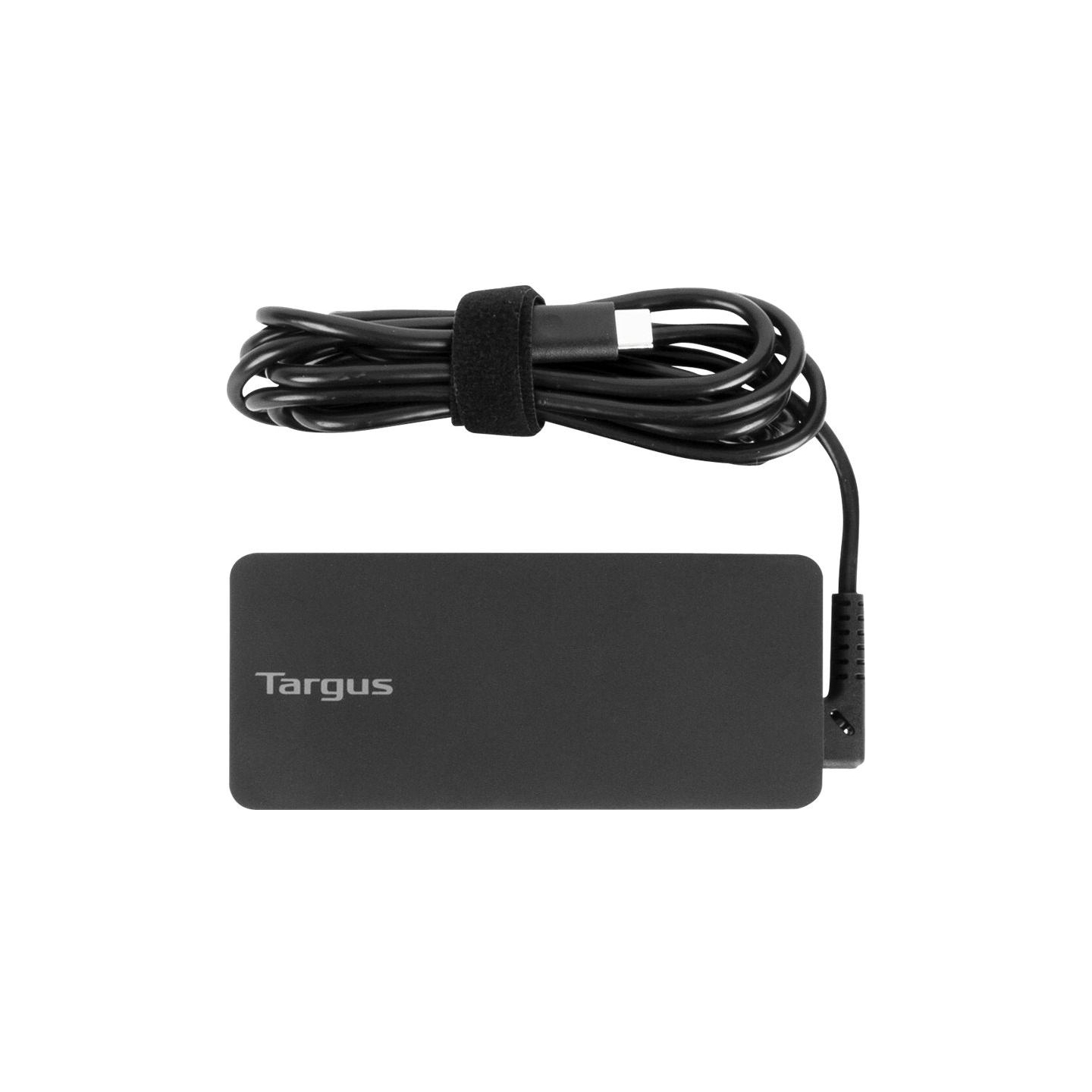 Targus | 65 W USB-C PD Charger - For Laptops or Power Pass-Thru Docks