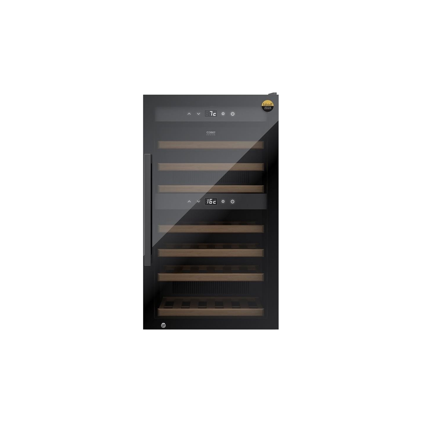 Caso | Smart Wine Cooler | WineExclusive 66 | Energy efficiency class G | Showcase | Free standing | Bottles capacity bottles | 
