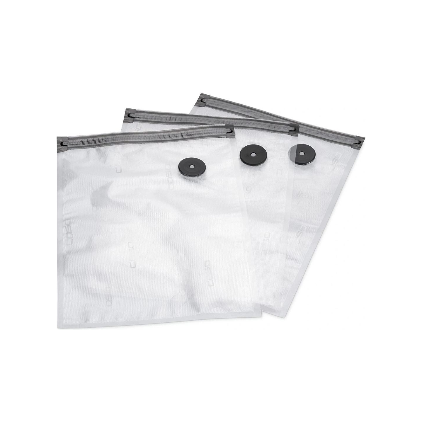 Caso | Zip bags | 01294 | 20 pcs | Dimensions (W x L) 26 x 35 cm