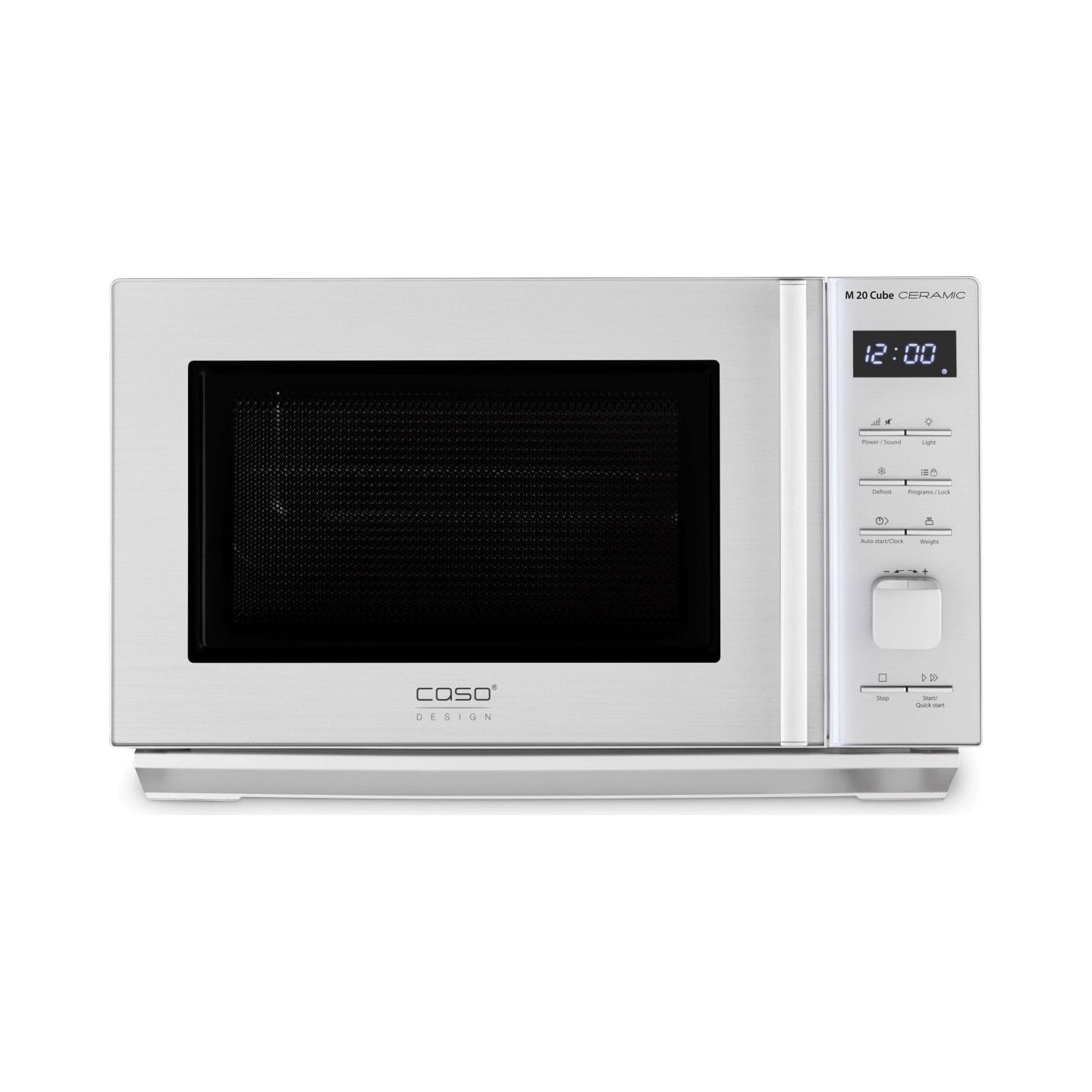 Caso | Microwave Oven | M 20 Cube | Free standing | 800 W | Silver
