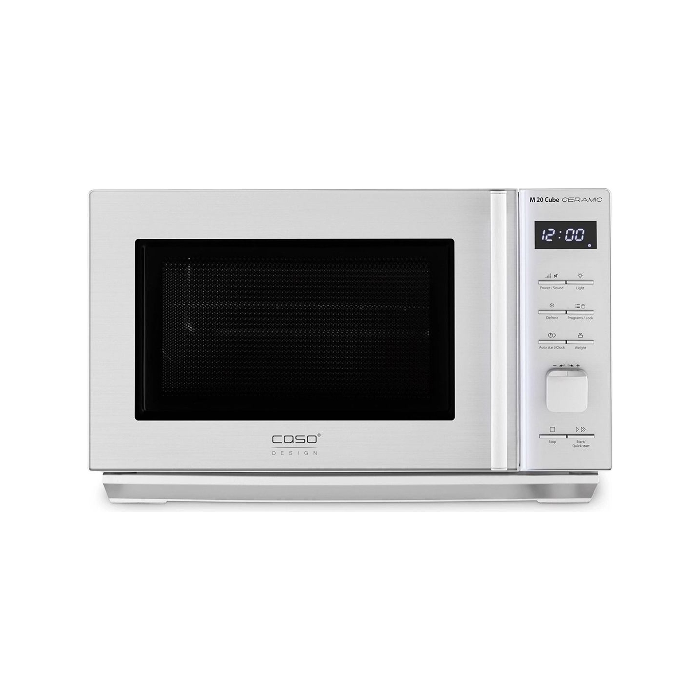Caso | Microwave Oven | M 20 Cube | Free standing | 800 W | Silver