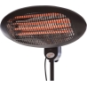 Sunred | Heater | SMQ2000A, Elekra Quartz Standing | Infrared | 2000 W | Black | IP34