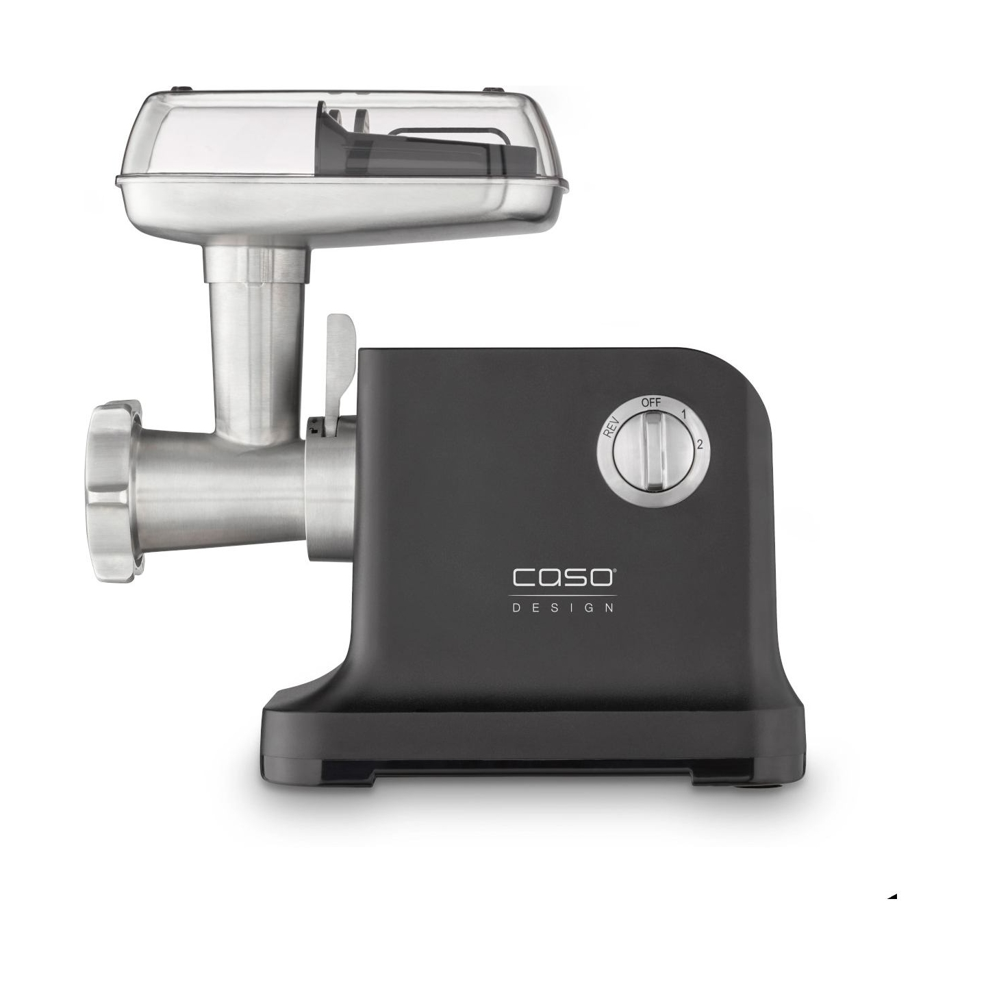 Caso | Meat Grinder | FW 2000 | Black | 2000 W | Number of speeds 2 | Throughput (kg/min) 2.5 | 3 perforated discs, Shortbread a