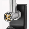 Caso | Meat Grinder | FW 2000 | Black | 2000 W | Number of speeds 2 | Throughput (kg/min) 2.5 | 3 perforated discs, Shortbread a