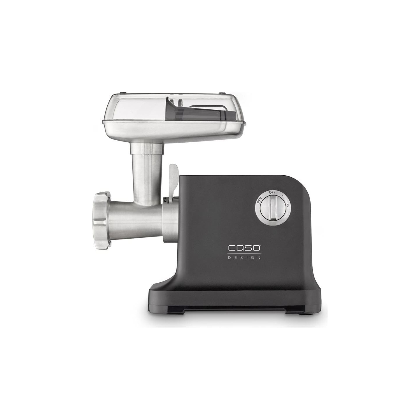 Caso | Meat Grinder | FW 2000 | Black | 2000 W | Number of speeds 2 | Throughput (kg/min) 2.5 | 3 perforated discs, Shortbread a