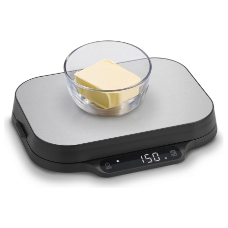 Caso Kitchen and Precision scales | KitchenDuo | Display type LED | Black/Stainless steel