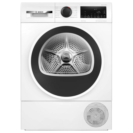Bosch Dryer Machine with Heat Pump | WQG2450ISN | Energy efficiency class Class D | Front loading | 9 kg | LCD | Depth 61.3 cm |