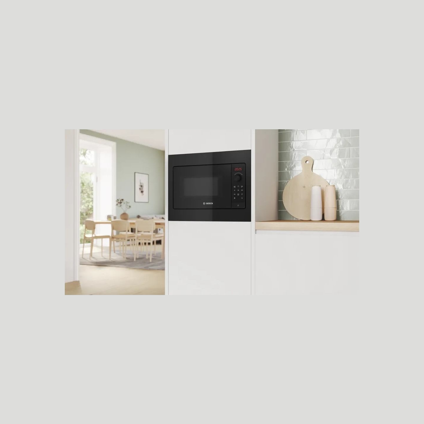 Bosch Microwave | BFL523MB4 Series 2 | Built-in | 20 L | 800 W | Black