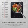 Caso Mobile Single Hob | ProSlim 2000 | Induction | Number of burners/cooking zones 1 | Touch | Timer | Black