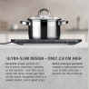 Caso Mobile Single Hob | ProSlim 2000 | Induction | Number of burners/cooking zones 1 | Touch | Timer | Black