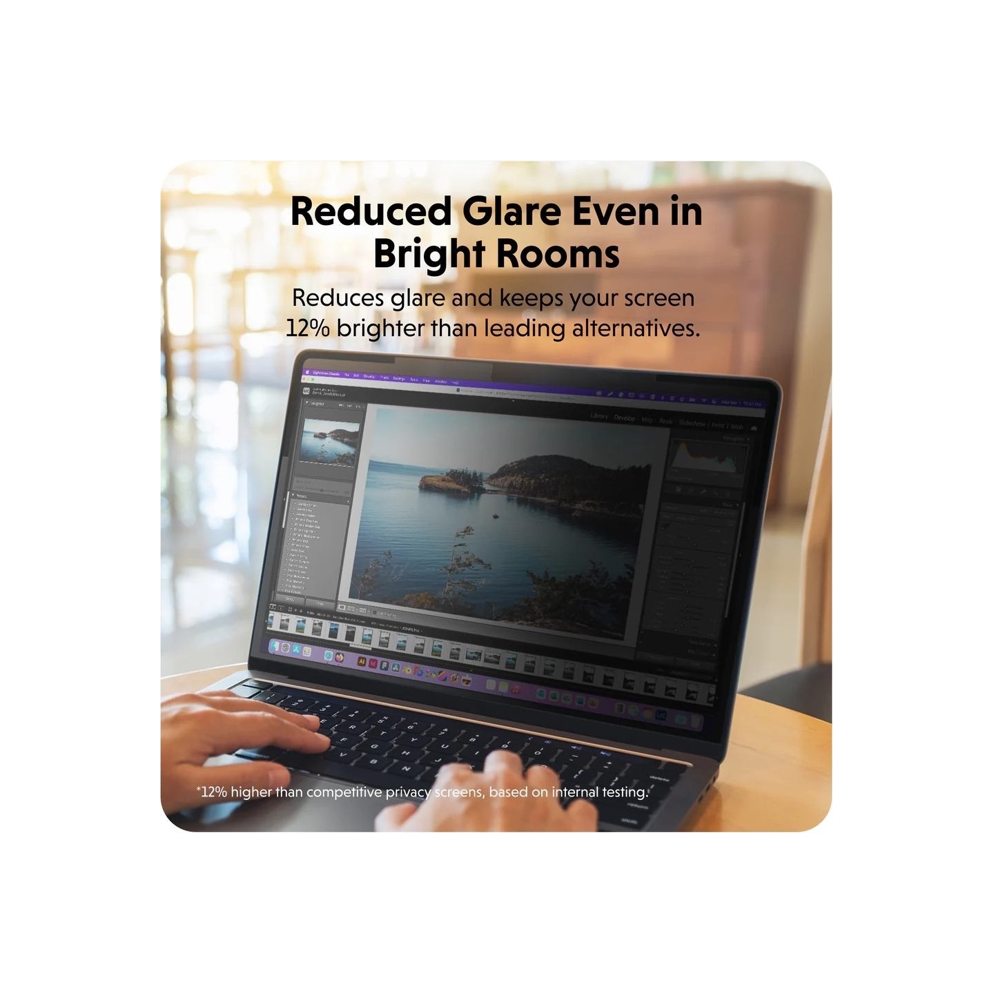 Hyper | HyperShield Magnetic Privacy Screen for MacBook Air 13.6"