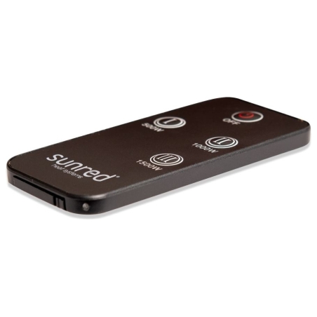 Sunred | Heater | RDS-15W-B, Fortuna Wall | Infrared | 1500 W | Black | IP55