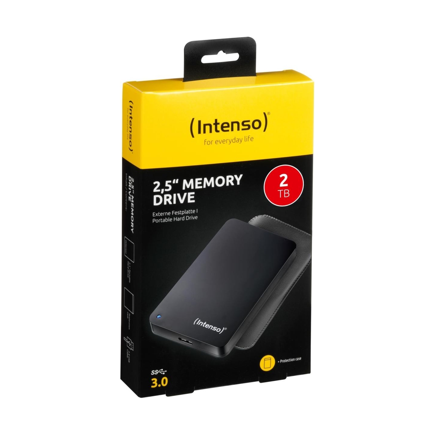 Intenso External HDD|INTENSO|6023580|2TB|USB 3.0|Colour Black|6023580