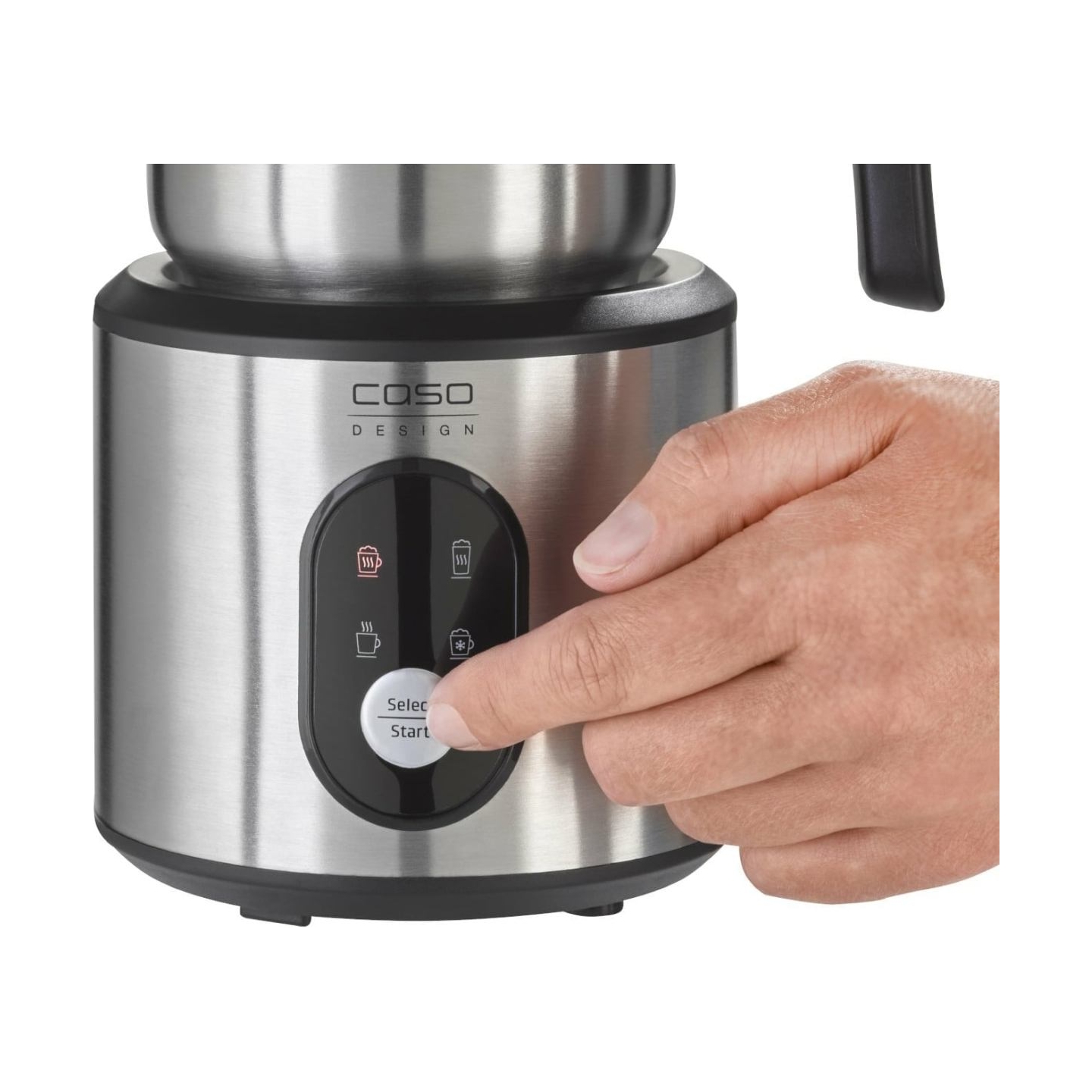 Caso | Crema & Choco Milk frother | 01666 | 0,35 L | 500 W | Black