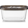 Caso Glass Vacuum Container with Plastic Lid | VacuBoxx Eco M | Transparent