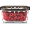 Caso Glass Vacuum Container with Plastic Lid | VacuBoxx Eco M | Transparent