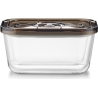 Caso Glass Vacuum Container with Plastic Lid | VacuBoxx Eco M | Transparent