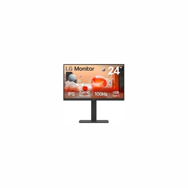 LG DESKTOP MONITOR 24BA750 24” FHD IPS, USB-C 65W