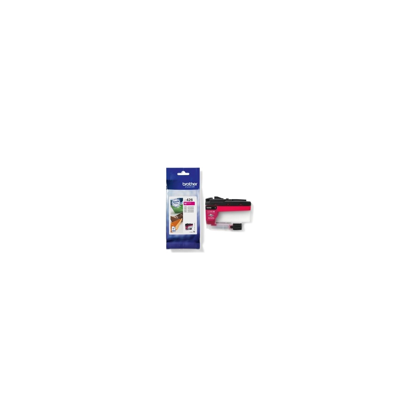 Brother LC426M MAGENTA INK-CARTRIDGE, YIELD=1,500 PAGES
