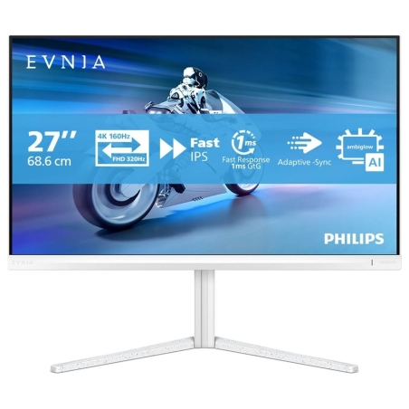 Philips Monitor 27M2N5901A 27 inch IPS 4K 160Hz HDMIx2 DP Pivot Speakers