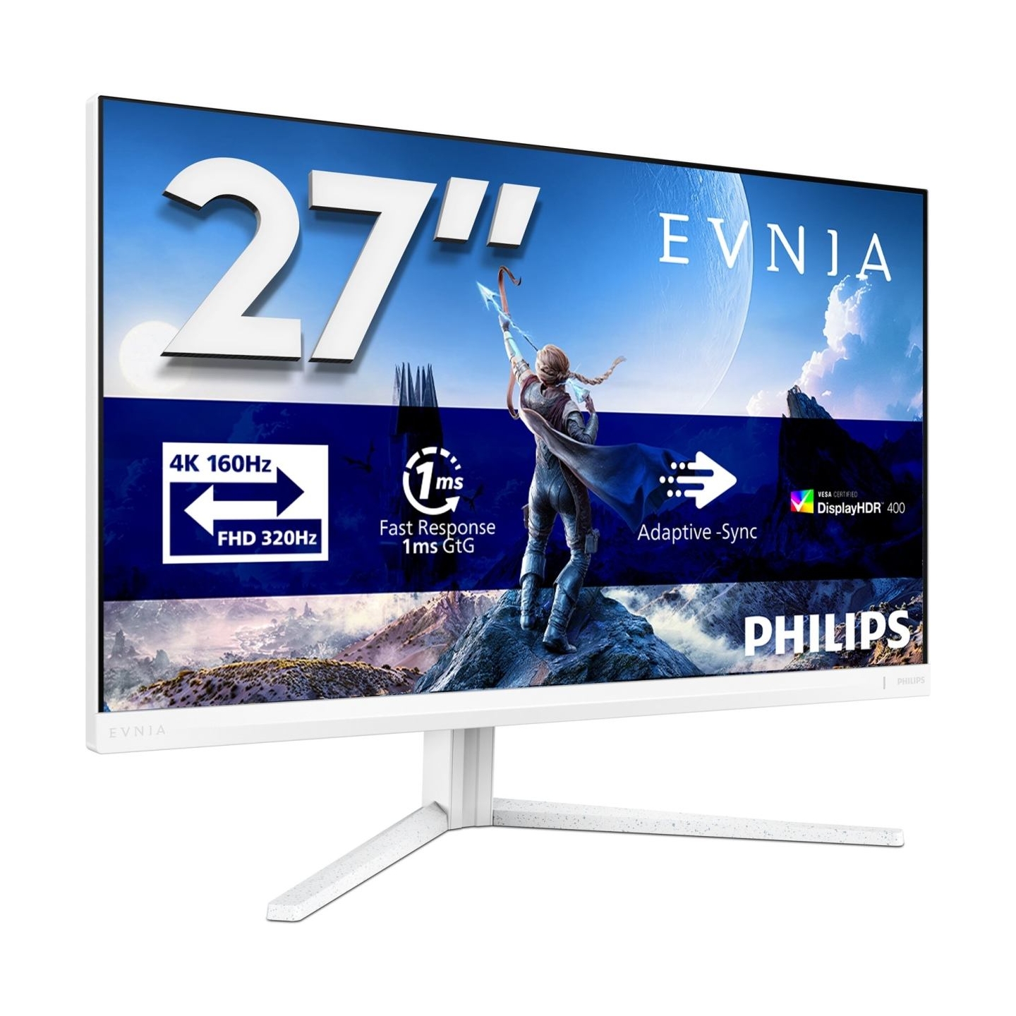 Philips Monitor 27M2N5901A 27 inch IPS 4K 160Hz HDMIx2 DP Pivot Speakers