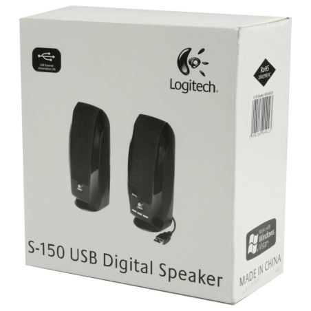 Logitech LOGI S150 Spks 2.0 1.2W Black