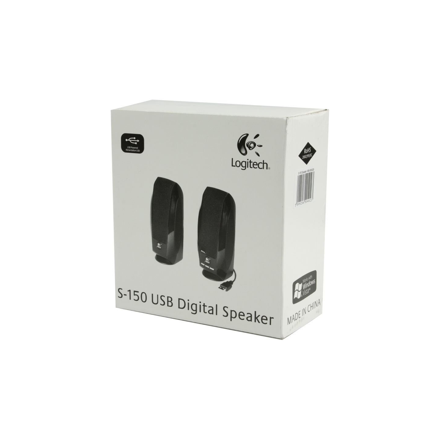 Logitech LOGI S150 Spks 2.0 1.2W Black