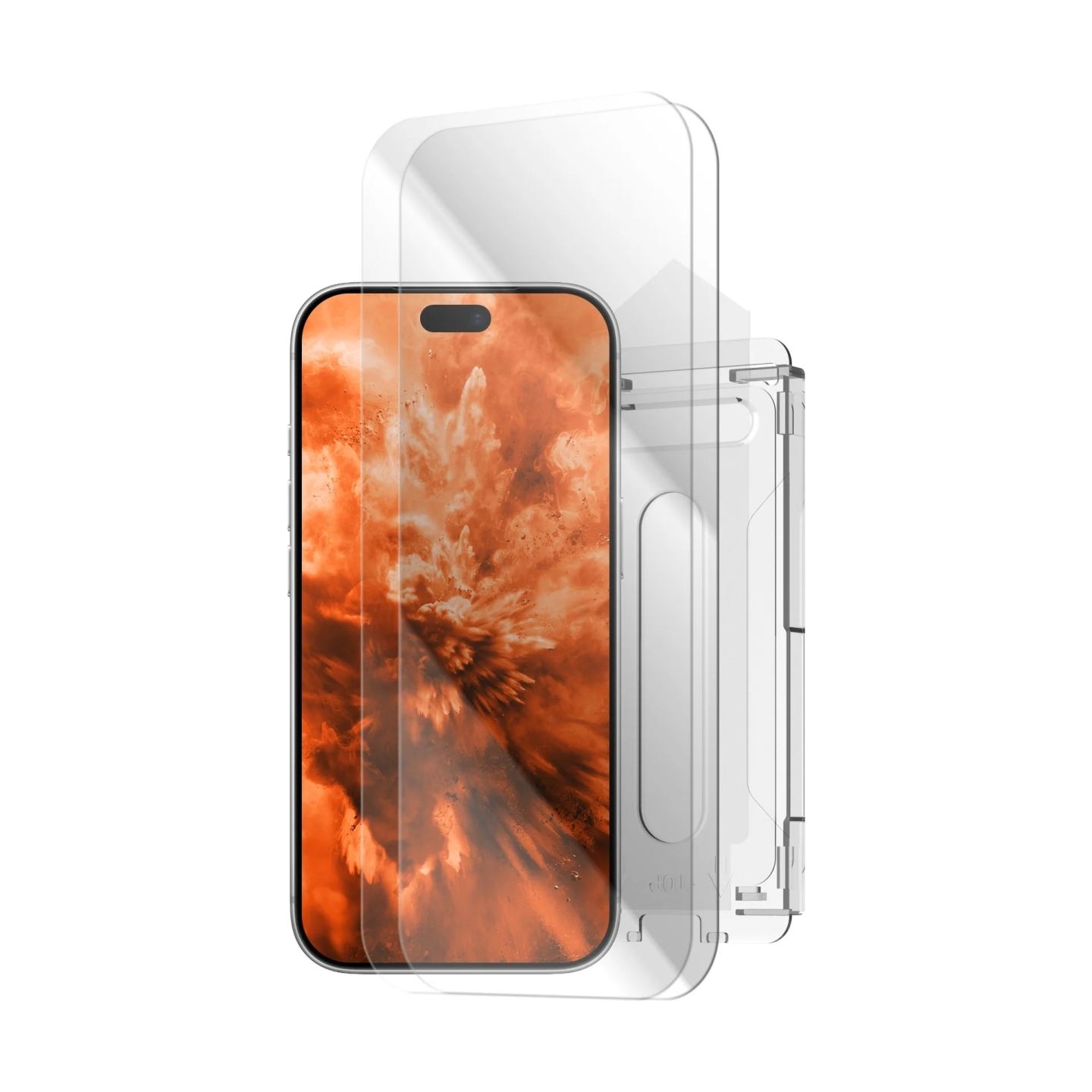Fixed 2,5D Tempered Glass with anti-dust applicator for Apple iPhone 18 Pro Max, 2 pcs | Fixed