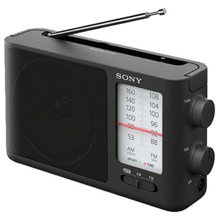 Sony | Analog Radio | ICF-506 | 5 W | Black