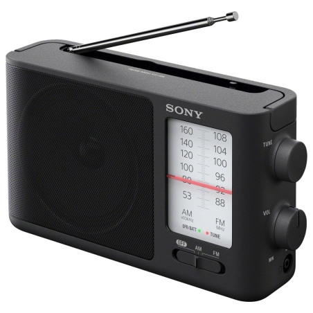 Sony | Analog Radio | ICF-506 | 5 W | Black