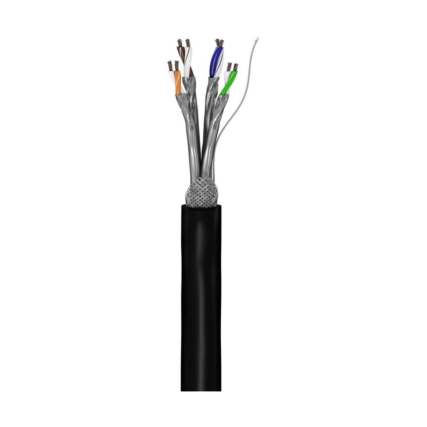 Goobay | CAT 6 Outdoor Network Cable, S/FTP (PiMF), 100 m | 57195 | U/UTP | Black