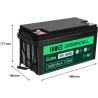 Green Cell Battery AGM VRLA 12V 65Ah IP54