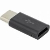 Sbox Micro USB 2.0 F. -> TYPE C M. Black AD.USB-C B